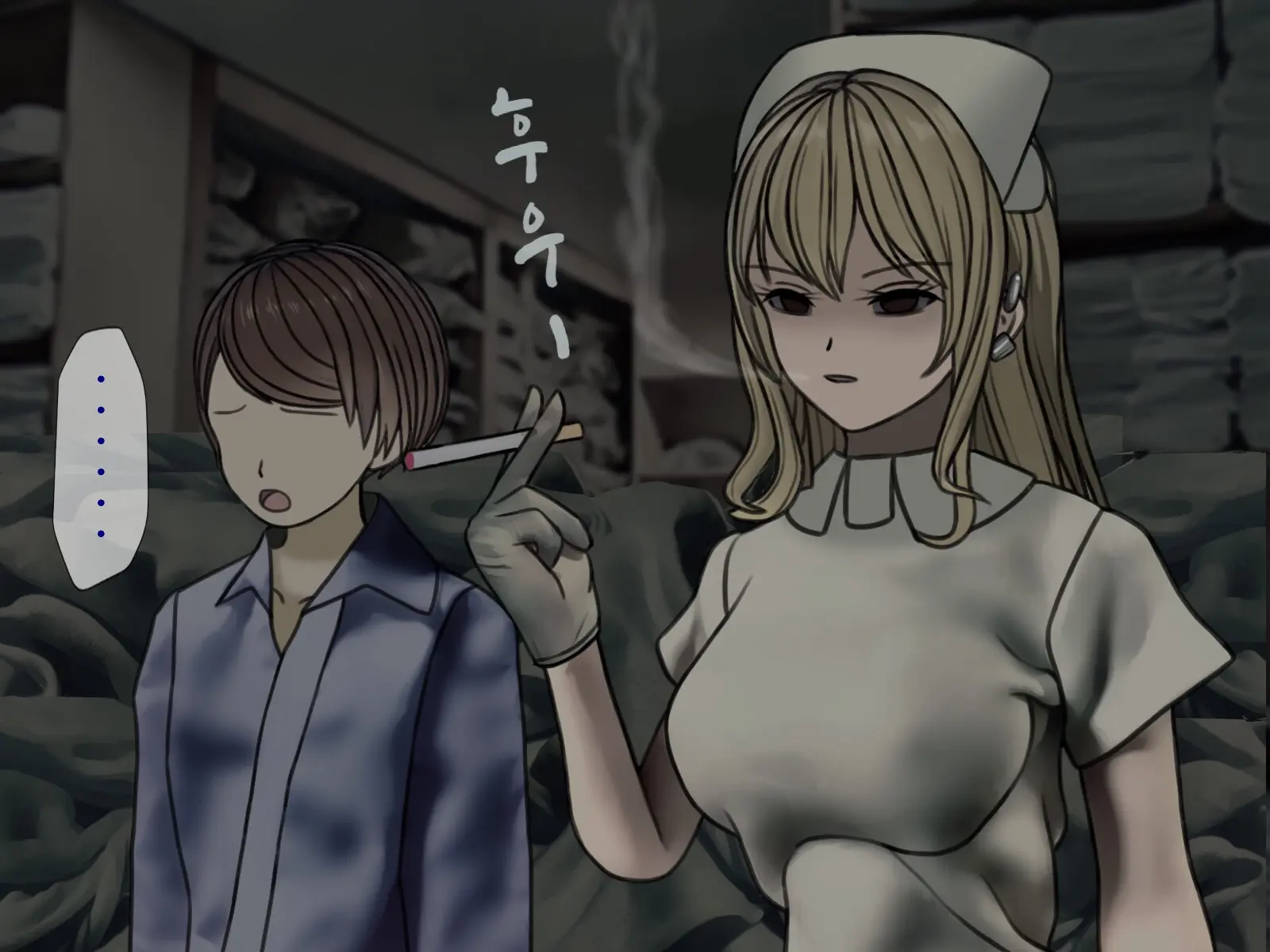 Sakusei Byoutou (3) ~Seikaku Saiaku No Nurse Shika Inai Byouin De Shasei Kanri Seikatsu~ | 착정병원3~ 성격 나쁜 간호사들밖에 없는 병원에서 사정관리생활~